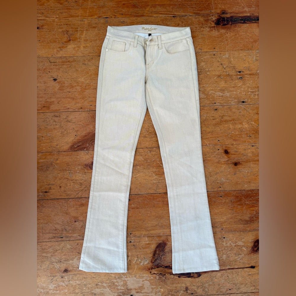 Ralph Lauren Black Label Gold Bootcut Jeans - 27